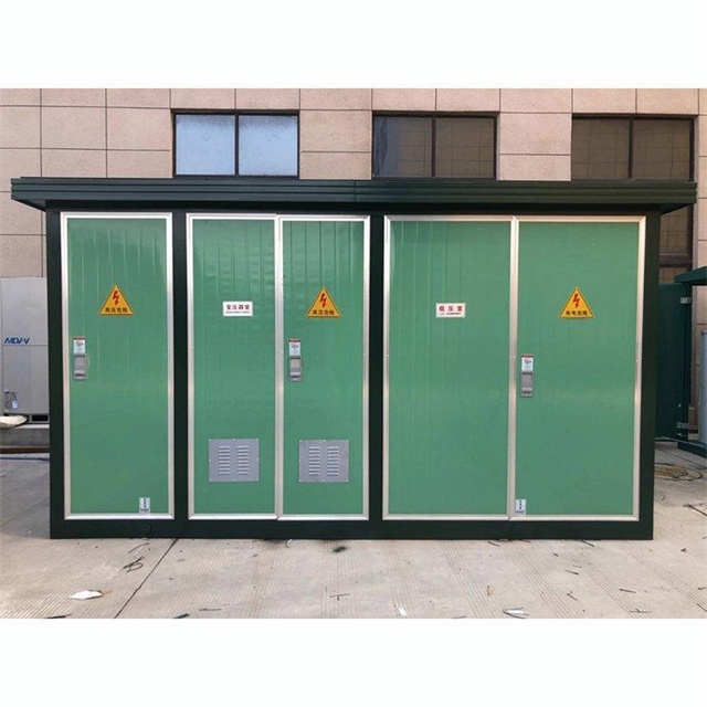 富拉尔基1600KVA欧式箱式变压器